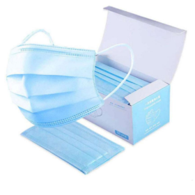 Type IIR surgical mask for respiratory protection.