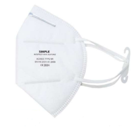 FFP2 mask for respiratory protection (Without exhalation valve)